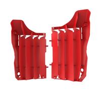 Polisport Radiator Guard Set - Honda CRF 250 R/RX 2018-2019 - Red