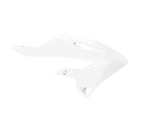Polisport Radiator Scoops For Yamaha YZ125 YZ250 2022 2023 White