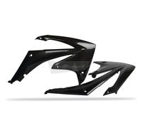 POLISPORT Radiator Cover (Black) To Fit Honda CRF 450R 09-12