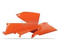 Polisport Ktm Sx/sx-f 05-06 Exc 05-07 Exc-f/xc 06-07 Xc-f 07 Radiator Shrouds Orange