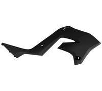 POLISPORT Radiator Covers Black Kawasaki KX125/250, black