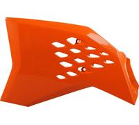 POLISPORT Radiator Cover (Orange) To Fit KTM SX65 09-11