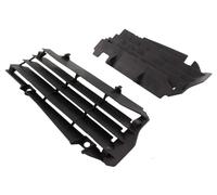 Polisport Radiator Guard Set fits Kawasaki KXF 250 from 2017 black