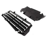 Polisport Radiator Guard Set fits Kawasaki KXF 250 from 2017 black