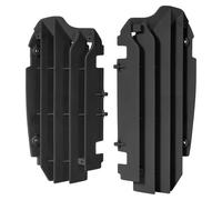 POLISPORT Radiator Louvers (Black) To Fit KAWASAKI KXF 250 13-16