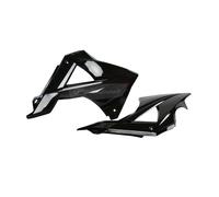 Polisport Radiator Scoops For Gas Gas EC ECE ECF 2010 2011 Black