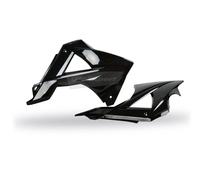 Polisport Radiator Scoops For Gas Gas EC ECE ECF 2010 2011 Black