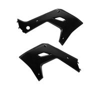 Polisport Radiator Scoops For Kawasaki KX125 2003 2004 2005 2006 2007 2008 Black