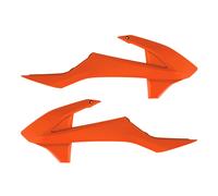 Polisport Radiator Scoops For KTM SX85 2018-2023 Orange