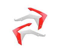 Polisport Radiator Scoops Honda CRF250R 2014-2017 CRF450R 2013-2016 Red White
