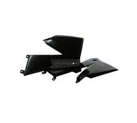 Polisport Radiator Scoops - KTM SX 2005-06, EXC 2005-07 - Black