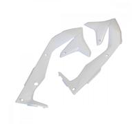 Polisport Radiator Spoiler Fits Kawasaki KX 450F 16-18 White