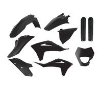 Polisport Replacement Body Kit Full For Gas Gas EC 250 2021-2023 Black 91028