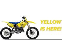 Polisport restyle Plastic Kit Suzuki RM 125 / 250 2001 - 2008 All yellow 90868