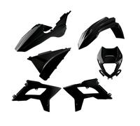 Polisport Restyle Plastics Kit For Beta RR 125-480 2018-19 Black