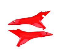 HONDA CRF450R CRF 450 R 2009-2012 RED UPPER SIDE PANELS NUMBER BOARDS PLASTICS