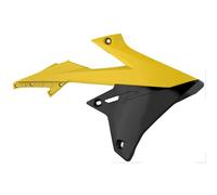 POLISPORT Radiator Cover (Yellow/Black) To Fit SUZUKI RMZ450 18-21