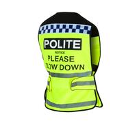 Polite Equisafety Horse Waistcoat - Please Slow Down XXX-Large