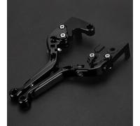POLITI for CBF125 2008-2015 Motorcycle Accessories Adjustable Folding Brake Clutch Levers(Black 1)