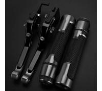 POLITI for CBF125 2008-2015 Motorcycles Accessories Brake Clutch Levers Handlebars Handle Grips Bar Ends(Gray 1)