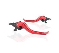POLITI for Xmax 250 2018-2022 Xmax 300 2019-2022 Motorcycle Accessories Parts Short Brake Clutch Levers Handle Set(Rosso)