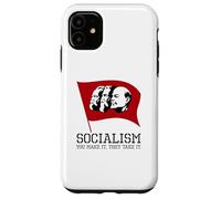 Political Anti Communist & Socialist - Marx Engels Lenin Case for iPhone 11