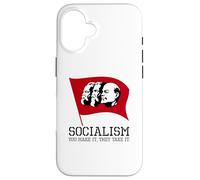 Political Anti Communist & Socialist - Marx Engels Lenin Case for iPhone 16