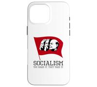 Political Anti Communist & Socialist - Marx Engels Lenin Case for iPhone 16 Pro Max