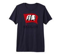 Political Anti Communist & Socialist - Marx Engels Lenin Premium T-Shirt