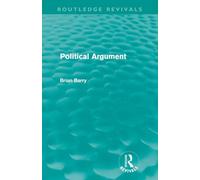 Political Argument (Routledge Revivals)