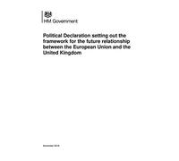 Political Declaration setting out the framework for the future relationship between the European Union and the United Kingdom 26/11/2018