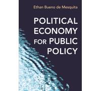 Political Economy for Public Policy