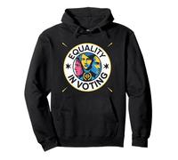 Political Graffiti - Civic - Equality in Voting Graphic Pullover Hoodie