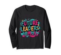 Political Graffiti - Vote, Civic - Future Leaders Graphic Long Sleeve T-Shirt