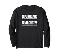 Political Hypocrisy - Both Sides Exposed Long Sleeve T-Shirt
