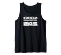 Political Hypocrisy - Both Sides Exposed Tank Top