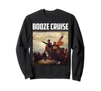 Political Party Booze Cruise Shades & Red Cups Sweatshirt