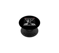 Political Party President DJ & Vice President JD Drinking PopSockets Adhesive PopGrip