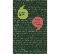 Lectures on the History of Political Philosophy - 9780674030633