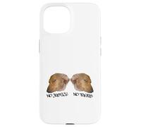 Political satire Side Eye Dog Protest Case for iPhone 15