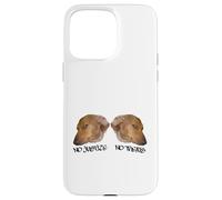 Political satire Side Eye Dog Protest Case for iPhone 15 Pro Max
