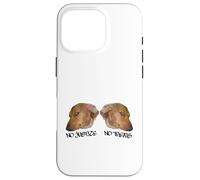 Political satire Side Eye Dog Protest Case for iPhone 16 Pro