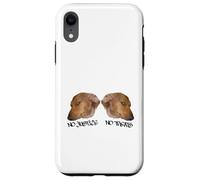 Political satire Side Eye Dog Protest Case for iPhone XR