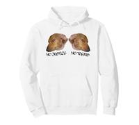 Political satire Side Eye Dog Protest Pullover Hoodie