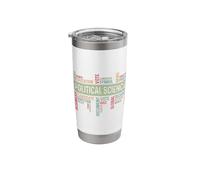 Political Science Stainless Steel Insulated Tumbler