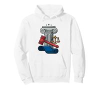 Political Science Teacher Three Branches Pun Judicial Pullover Hoodie