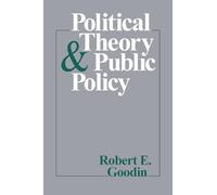 Political Theory and Public Policy