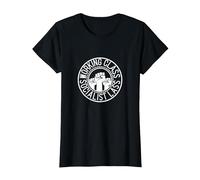 Political Working Class Socialist Lass Northern Yorkshire T-Shirt, Women, Black, Medium