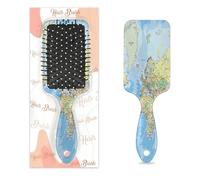 Political World Map Hair Brush Wet Dry Air Cushion Hair Brush Plastic Detangler Hairbrush for Kids Adults Back To School Gift Women Men