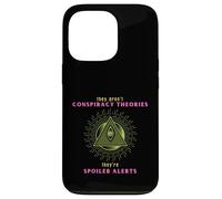 Politically Incorrect Conspiracy Theory Spoiler Alert Satire Case for iPhone 13 Pro